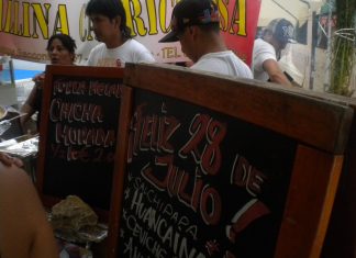 Un sabato peruviano a Tor di Quinto Griglieria alla festa nazionale peruviana