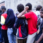 migranti in transito a Roma