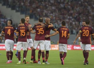 AS Roma in campo per i rifugiati con Football Cares AS Roma