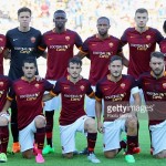La Roma a Frosinone con la maglia della solidarietà