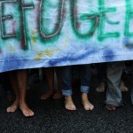 Roma in marcia #apiediscalzi per i rifugiati