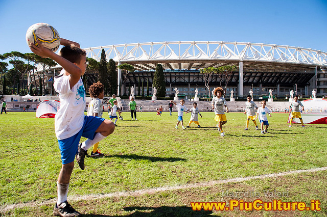Millecolori, festa-torneo allo stadio dei Marmi, calcio e intercultura da 32 nazioni. Foto di Marcello Valeri
