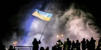 la rivolta della popolazione in Ucraina