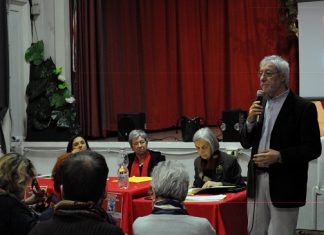 Italiano per adulti stranieri: le scuole del volontariato protagoniste Venanzetti al dibattito sull'integrazione linguistica presso l'istituto in via Bixio