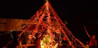 Albero di Natale nelle Filippine(foto Panorama)