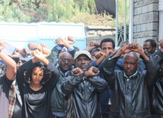 La protesta in Etiopia. Fonte: Google