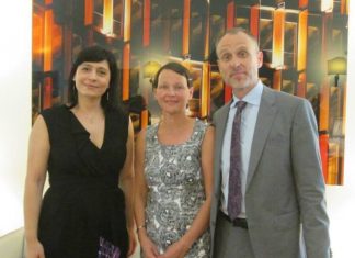 Raisa Ambros e ambasciatore Finlandia a Roma