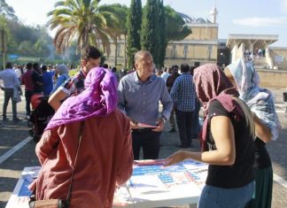 Scuolemigranti alla Grande Moschea per la festa del sacrificio