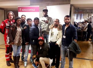 Atta Vafakah ospiti centro di accoglienza