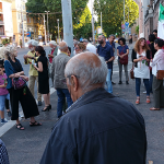 Fiaccolata per le vittime dell’attentato a Teheran