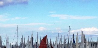 Barcola 2017 verso le boe di partenza