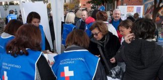 La ASL in piazza Bologna a Roma incontra i cittadini