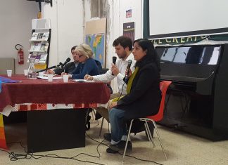 Malalai Jova con Luciana Sgrena