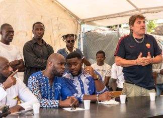 Kemi Seba: l’attivista panafricano in visita al centro Baobab