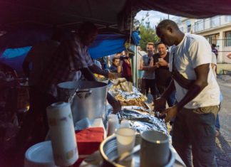 Eid al Adha con i rifugiati di via Scorticabove in attesa di una risposta Eid al Adha a Via Scorticabove - Foto di GMA