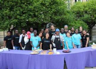 Fakrul e il suo Biryani ai fornelli di “In Cammino…Catering Migrante”