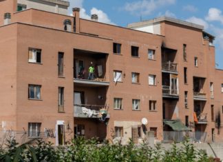 Sgombero di Tor Cervara - il giorno dopo