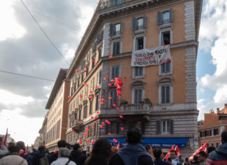 Sabato 27 ottobre - Manifestazione Si. Cobas - Foto di gma