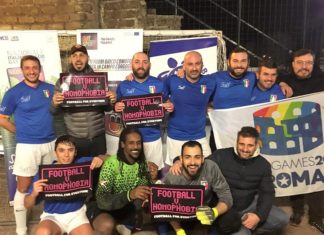 Contro razzismo e omofobia: in campo Liberi Nantes e Gaycs partita Liberi Nantes