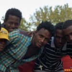 Migranti a Roma foto g.ma