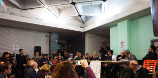 Palazzo occupato spin time, conferenza stampa 13 maggio - Foto di Giada Stallone