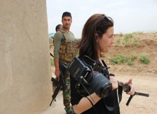 Francesca Mannocchi in Libia