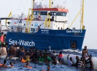 Salvataggio in mare della Sea Watch