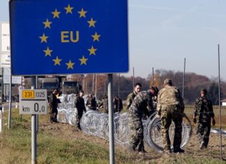 Confini in Croazia. Fonte blitzquotidiano