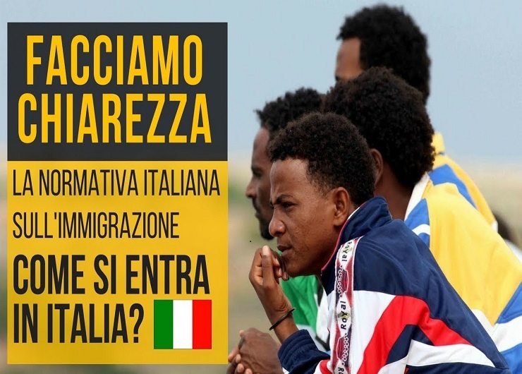 La normativa sull'immigrazione. Fonte internazionale.it