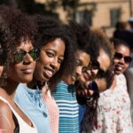 Donne della comunità capoverdiana . Foto gma