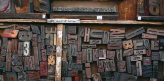 caratteri mobili per stampa