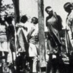 una foto del massacro in Etiopia,1937. Da anpiroma.org
