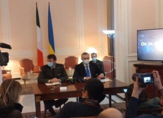 Conferenza stampa dell’ambasciatore ucraino in Italia