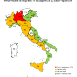 percentuale presenze migranti