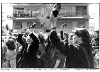 Manifestazione femminista 1977
