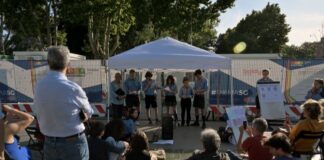 Gli Scouts del gruppo Agesci Roma 72