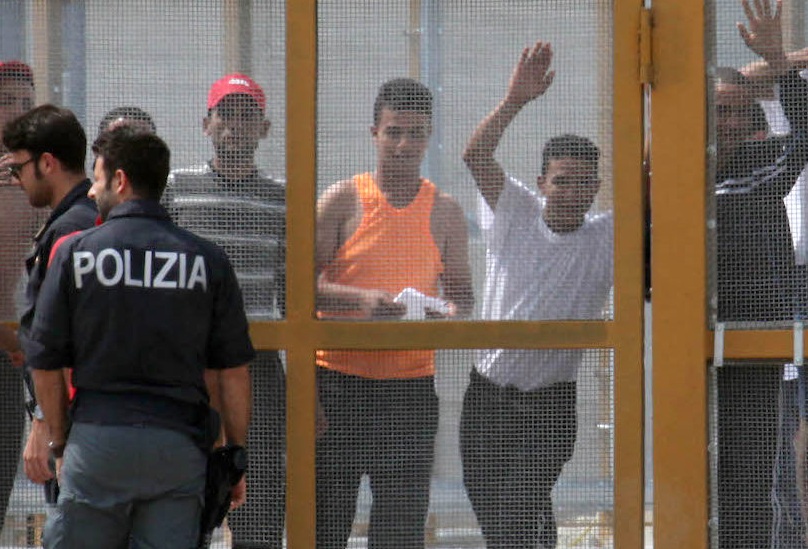 Centri di detenzione dei migranti. Fonte Nigrizia