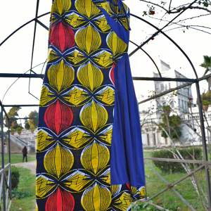 Le farfalle in volo della stilista ghanese Evelyn Ampon Sekyeredu Lavoratrici migranti a Roma Evelyn Ampon Sekyeredu. Foto di Marco Grandelis