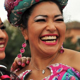 la VI edizione del carnevale boliviano, domenica 14 febbraio 2016 a Roma